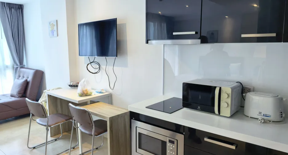 For sale and for rent studio condo in Bang Lamung, Chonburi