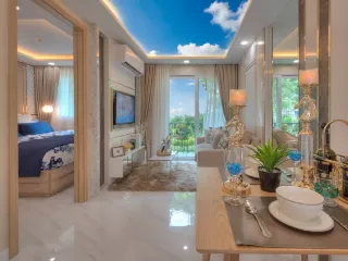 Condo en venta de 2 habitaciones en Bang Lamung, Chonburi