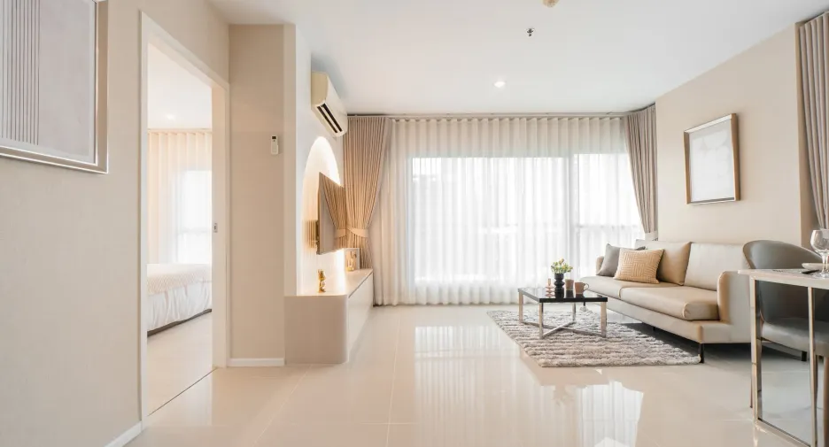 For rent 1 bed condo in Huai Khwang, Bangkok
