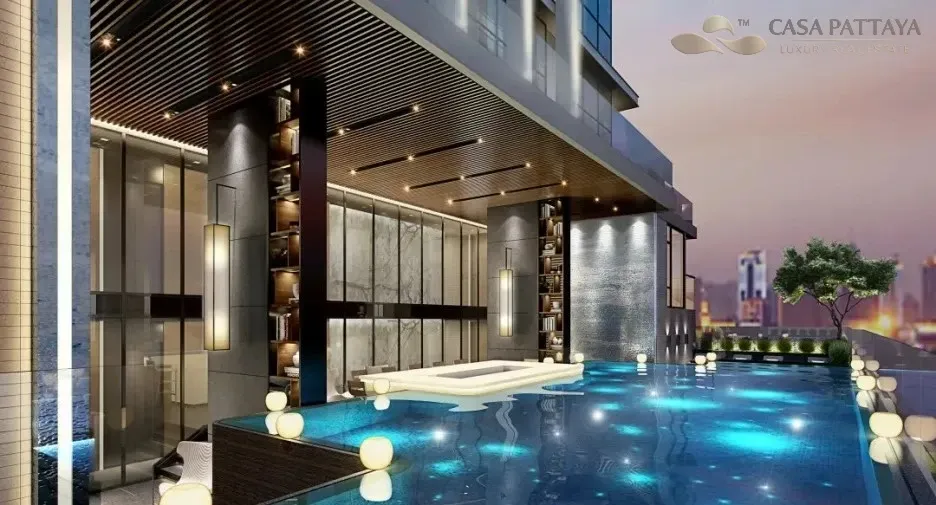 For rent 2 bedrooms condo in Bang Lamung, Chonburi