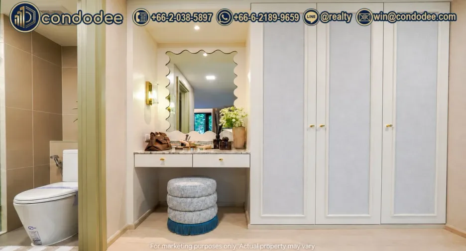For sale 1 bed condo in Khlong Toei, Bangkok