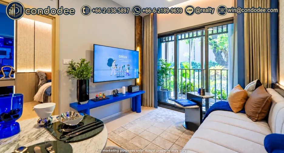 For sale 1 bed condo in Khlong Toei, Bangkok