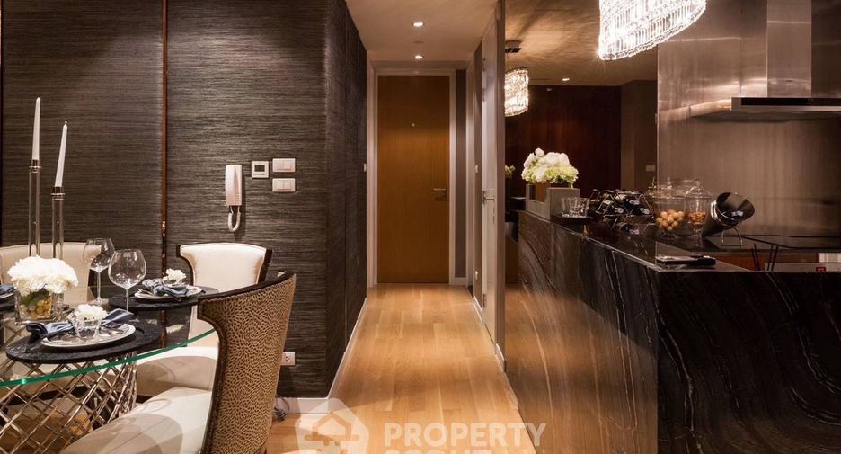 Condo en alquiler de 2 habitaciones en Yan Nawa, Bangkok