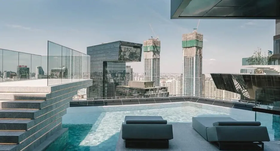 Condo en alquiler de 1 habitaciones en Huai Khwang, Bangkok