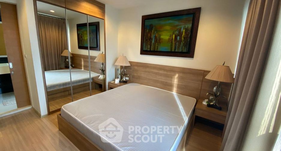 For rent 1 bed condo in Huai Khwang, Bangkok