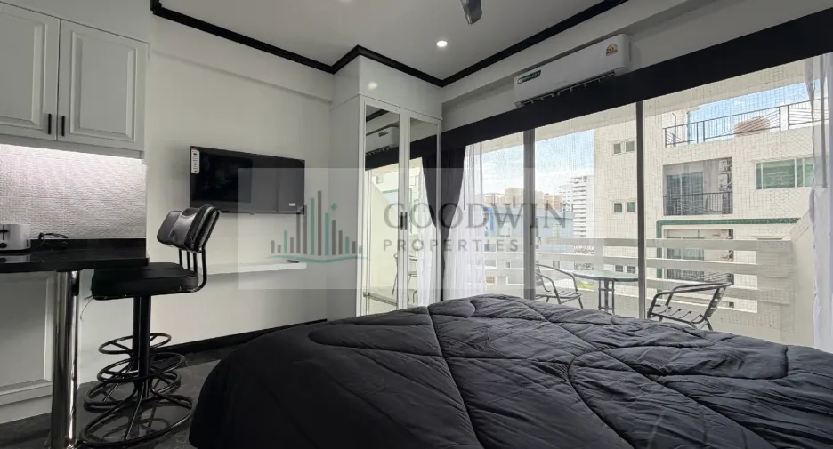 À louer studio condo à Jomtien, Pattaya