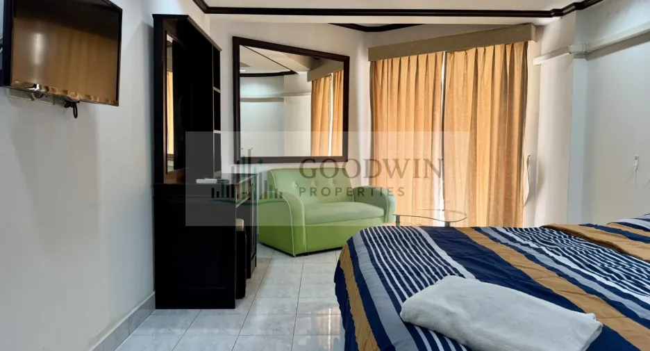 For rent studio condo in Jomtien, Pattaya