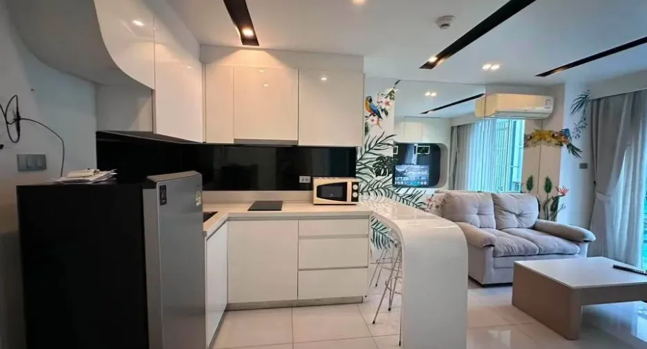 À vendre 1 chambre condo à Bang Lamung, Chonburi
