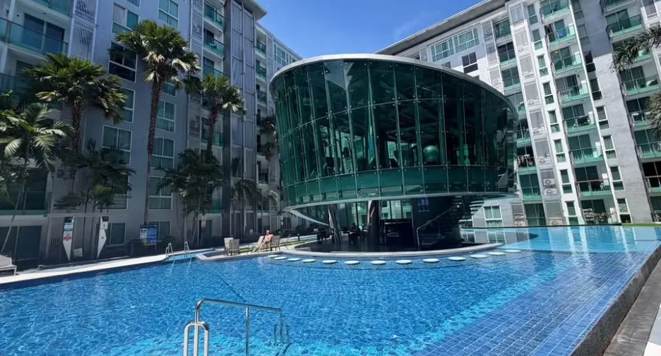 À vendre 1 chambre condo à Bang Lamung, Chonburi