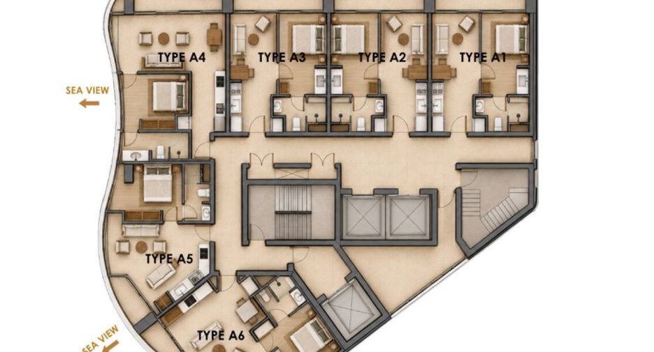 Condo en venta de 1 habitaciones en Bang Lamung, Chonburi
