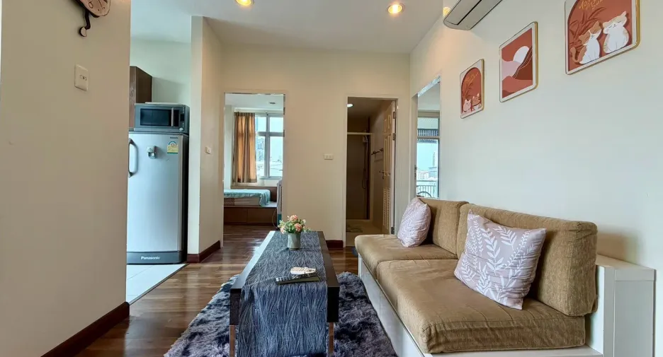 À louer 2 chambres condo à Ratchathewi, Bangkok