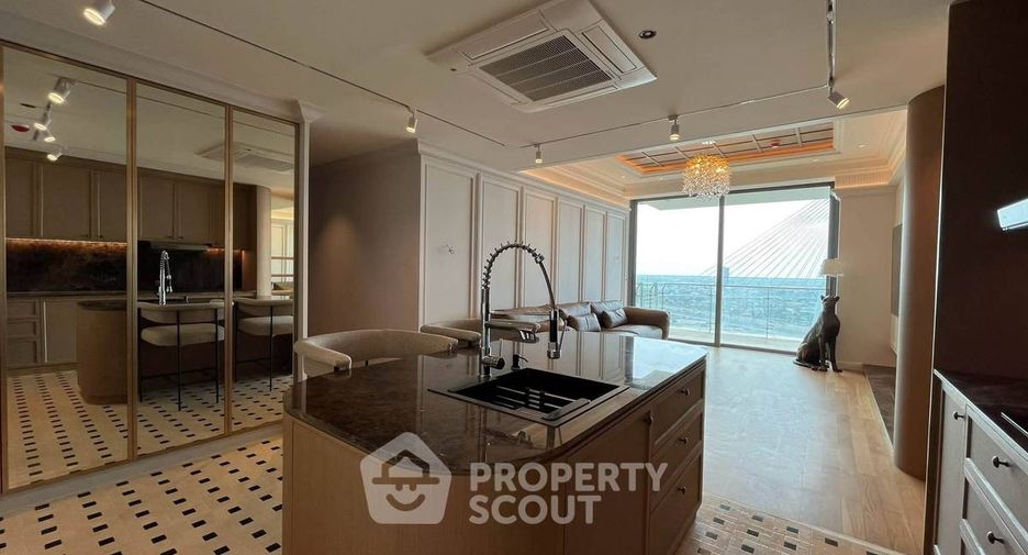For rent and for sale 2 bedrooms condo in Yan Nawa, Bangkok
