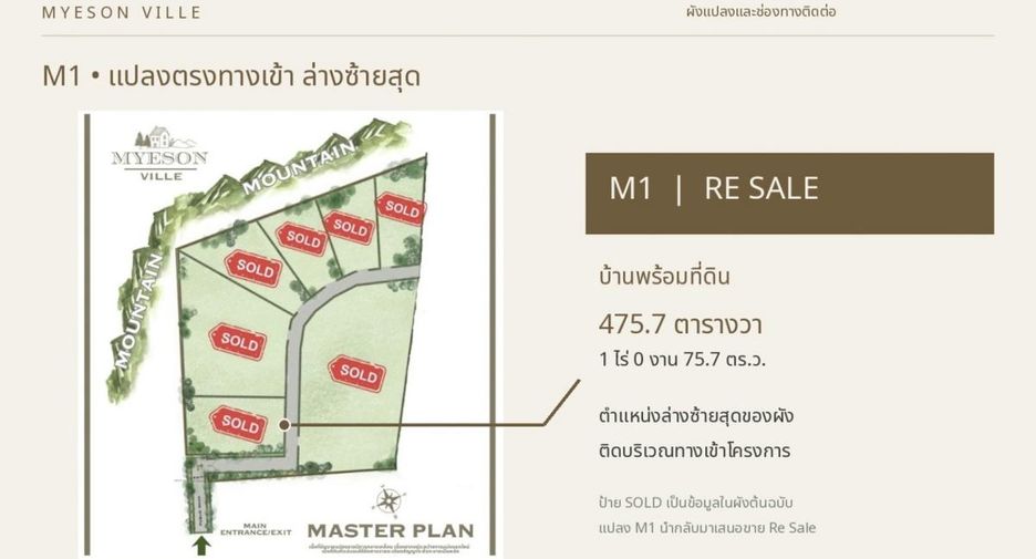Casa en venta de 3 habitaciones en Pak Chong, Nakhon Ratchasima