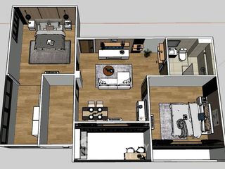 For sale 2 ベッドルーム condo in Wang Thonglang, Bangkok