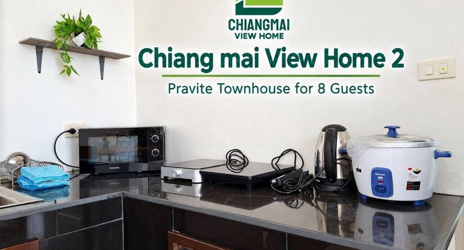 For rent 2 ベッドルーム townhouse in Mueang Chiang Mai, Chiang Mai