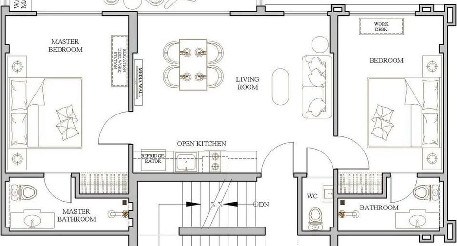 Haus zur Miete mit 2 Zimmer in Mueang Chiang Mai, Chiang Mai