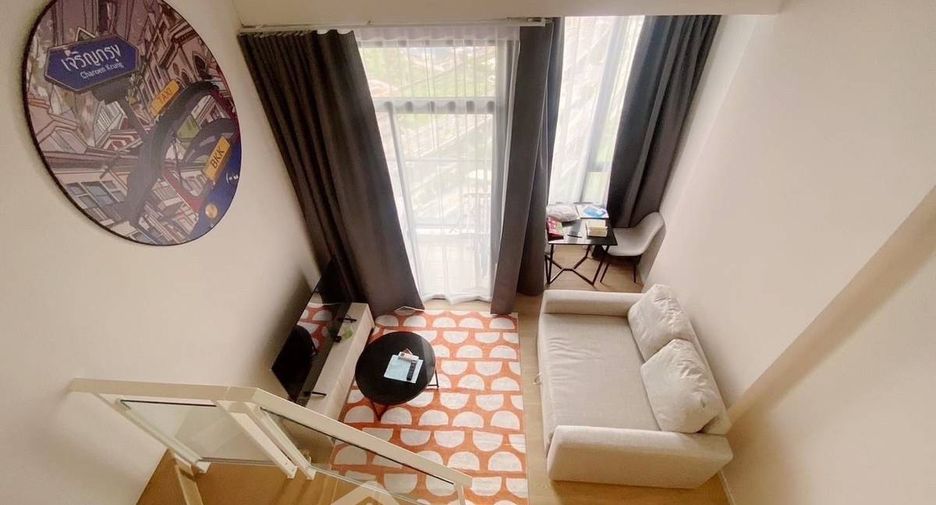 Condo en alquiler de 1 habitaciones en Huai Khwang, Bangkok