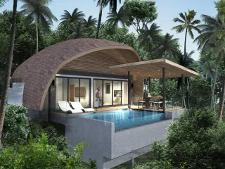 À vendre 2 chambres villa à Ko Samui, Surat Thani
