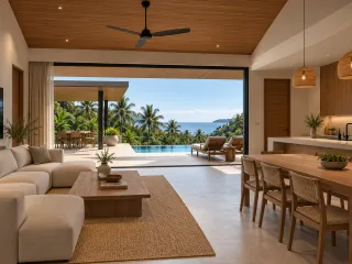 À vendre 2 chambres villa à Ko Samui, Surat Thani