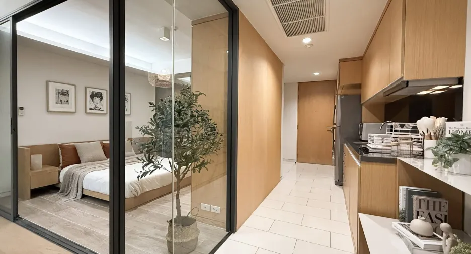 Wohnung zur Miete mit 1 Zimmer in Watthana, Bangkok