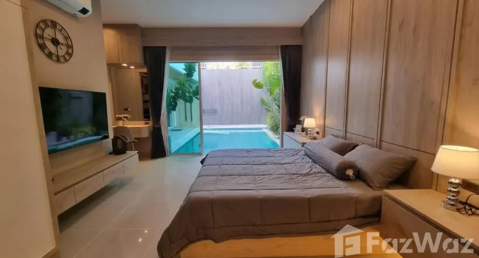 À louer 3 chambres villa à Bang Lamung, Chonburi