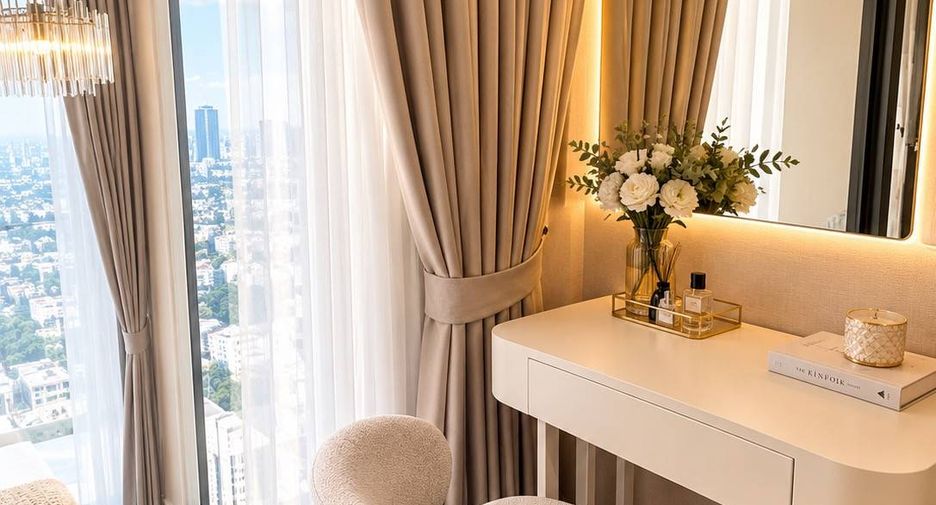 À louer 1 chambre condo à Huai Khwang, Bangkok
