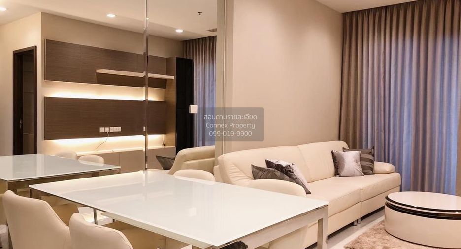 For rent 2 bedrooms condo in Huai Khwang, Bangkok