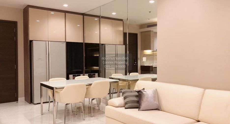 For rent 2 bedrooms condo in Huai Khwang, Bangkok