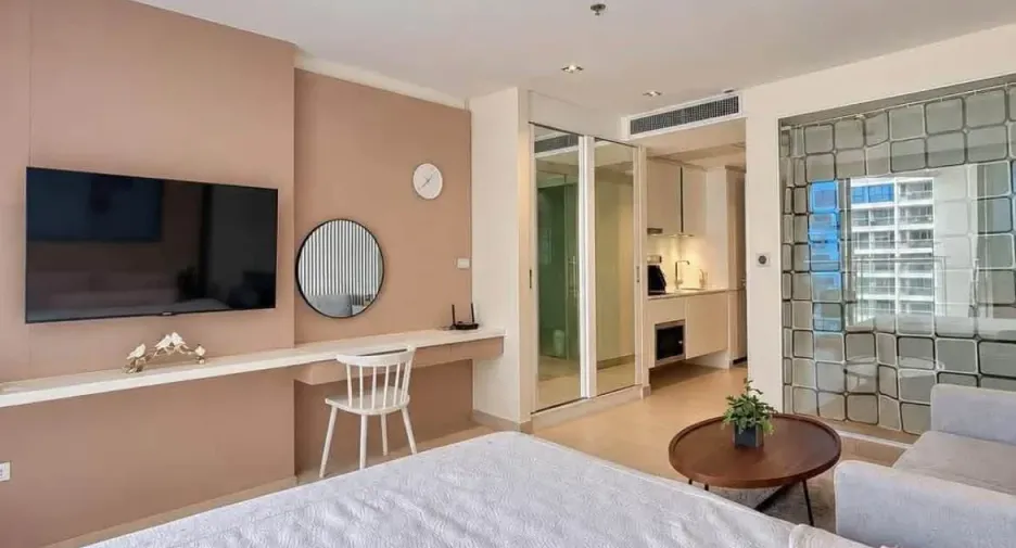 Wohnung zur Miete mit 1 Zimmer in Bang Lamung, Chonburi