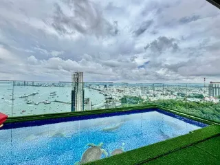 Condo en alquiler y en venta de 4 habitaciones en Bang Lamung, Chonburi