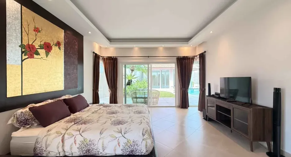 For rent 3 bedrooms house in Bang Lamung, Chonburi