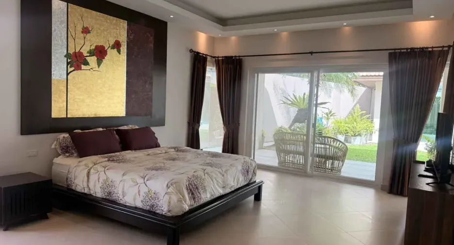 For rent 3 bedrooms house in Bang Lamung, Chonburi