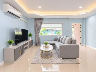For rent 2 bedrooms townhouse in Bang Lamung, Chonburi