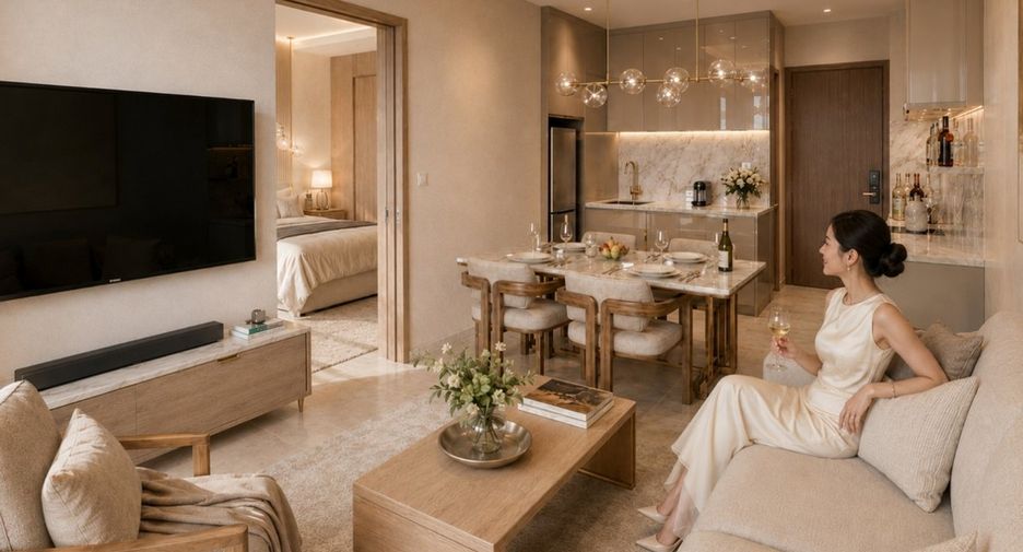Продажа 1 кровать кондо в Банг Ламунг, Чонбури