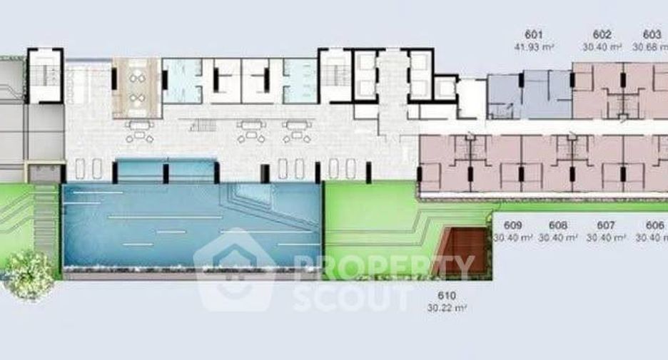 Wohnung zum Kauf mit 1 Zimmer in Mueang Nonthaburi, Nonthaburi