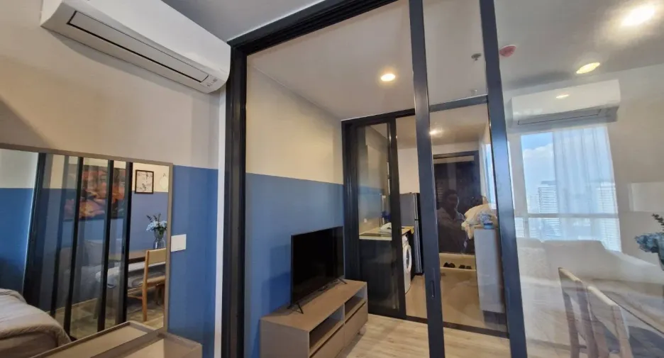 For rent 1 bed condo in Huai Khwang, Bangkok