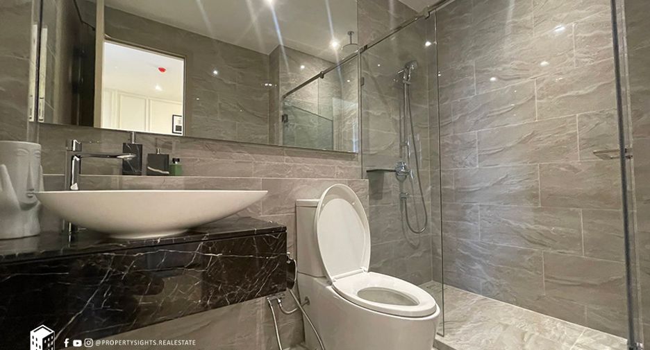 For rent 1 bed condo in Huai Khwang, Bangkok
