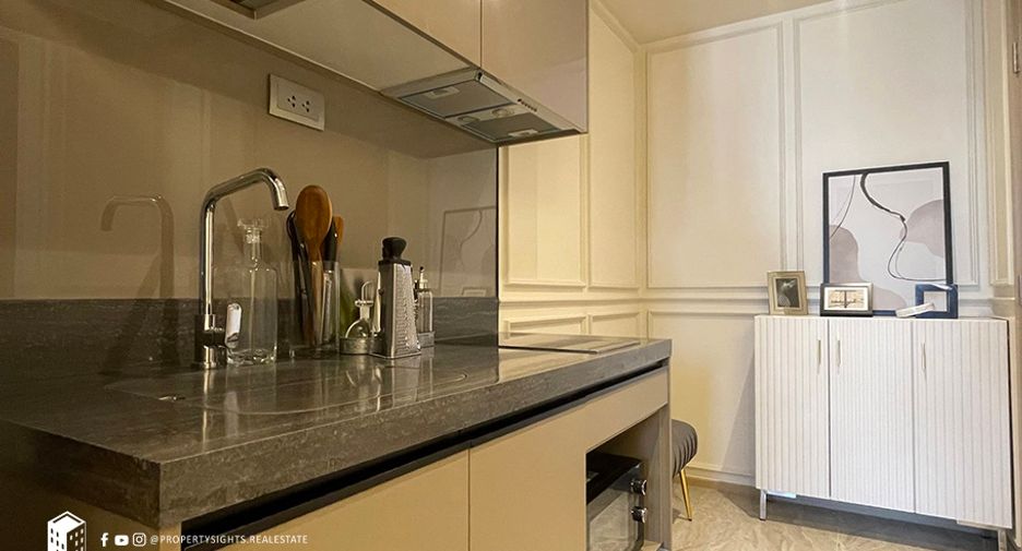 For rent 1 bed condo in Huai Khwang, Bangkok