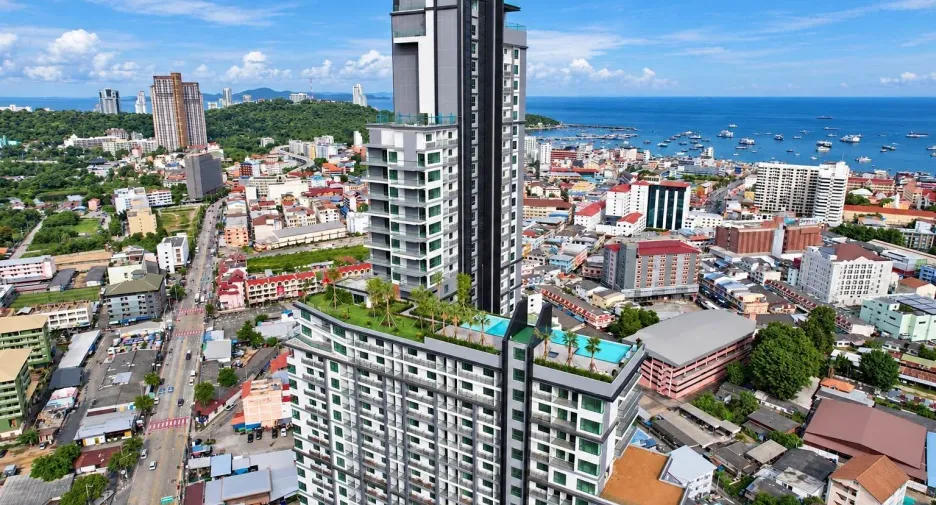 À vendre 1 chambre condo à Bang Lamung, Chonburi