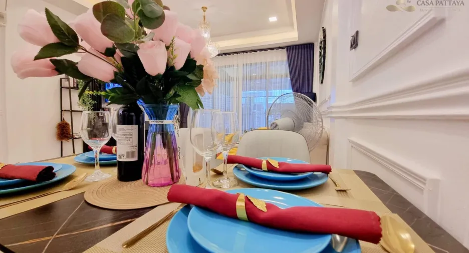 For sale 3 bedrooms townhouse in Bang Lamung, Chonburi