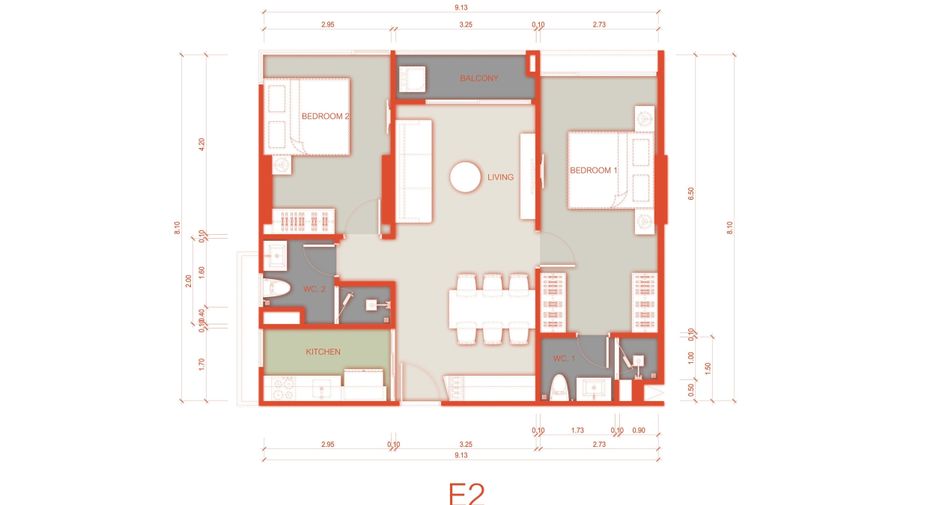 Condo en venta de 2 habitaciones en Thalang, Phuket