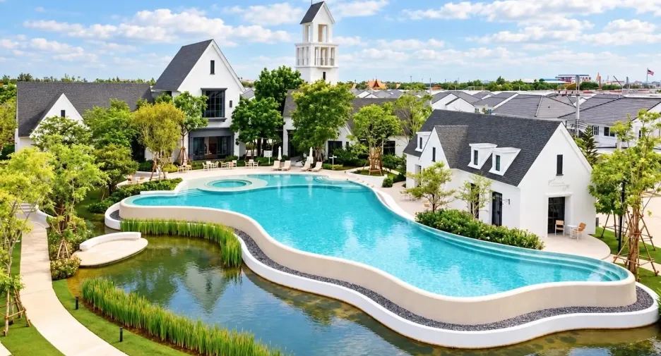 For rent 4 bedrooms house in Bang Phli, Samut Prakan