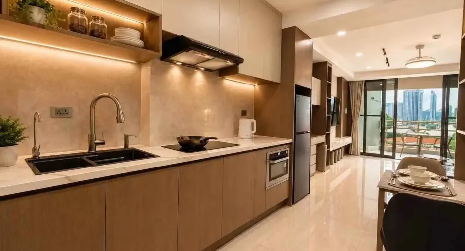 Wohnung zur Miete und zum Kauf mit 1 Zimmer in Bang Lamung, Chonburi