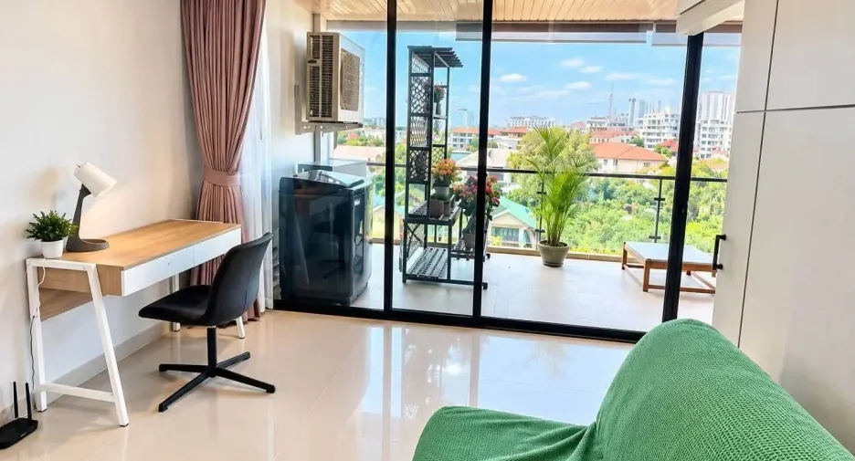 Wohnung zur Miete mit 2 Zimmer in Jomtien, Pattaya