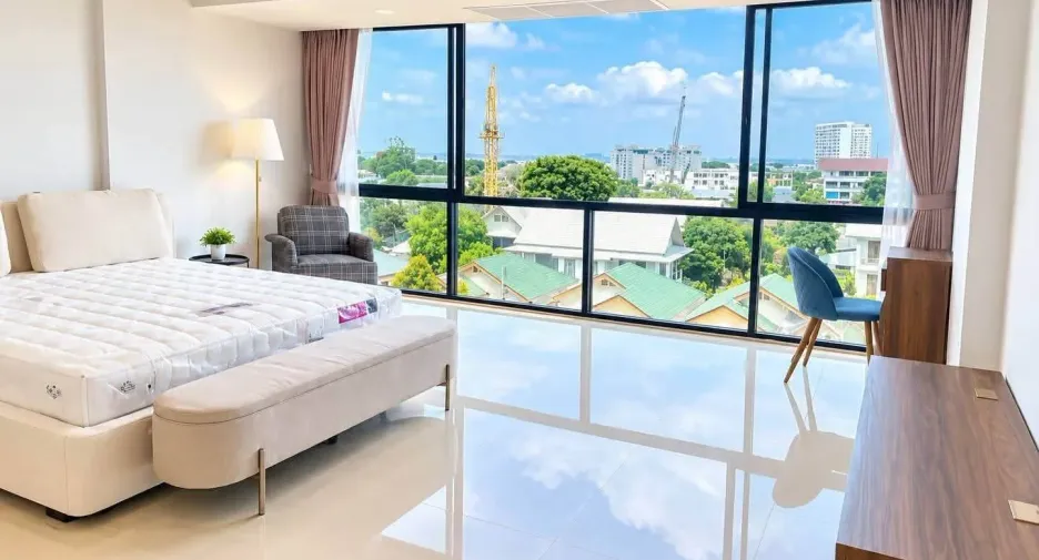 Wohnung zur Miete mit 2 Zimmer in Jomtien, Pattaya