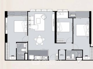 For sale 3 bedrooms condo in Watthana, Bangkok