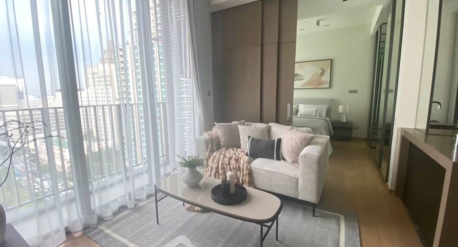 Wohnung zur Miete mit 1 Zimmer in Pathum Wan, Bangkok
