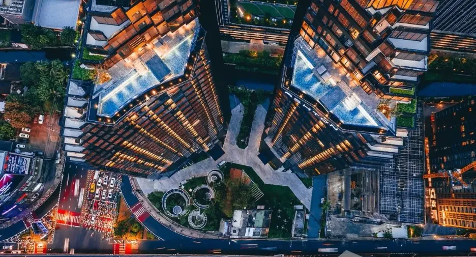 Wohnung zur Miete mit 1 Zimmer in Huai Khwang, Bangkok