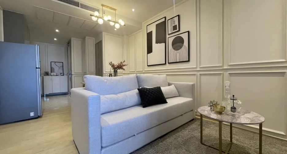 Wohnung zur Miete mit 1 Zimmer in Huai Khwang, Bangkok