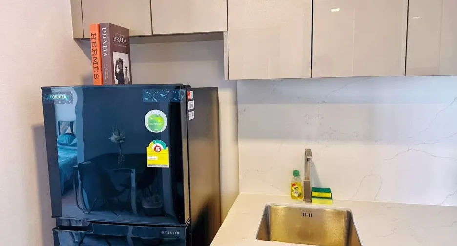 Condo en alquiler de 1 habitaciones en Huai Khwang, Bangkok